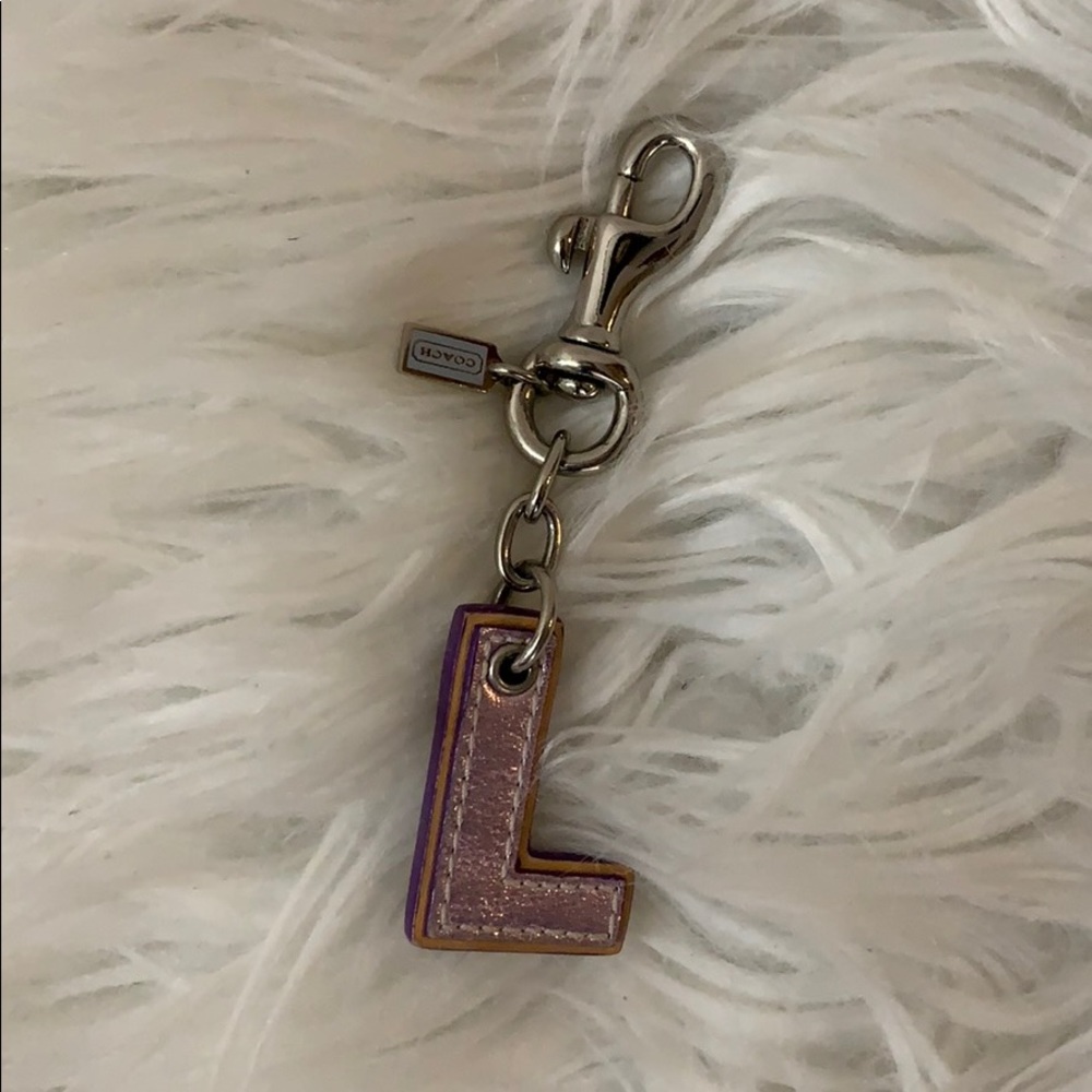 Coach “L” Charm